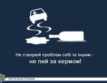 Патрульні порахували, скільки п’яних водіїв затримали у Кропивницькому від початку року