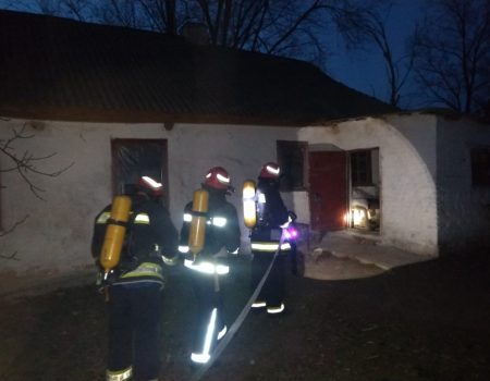 На Кіровоградщині за добу тричі виникали пожежі у приватних будинках