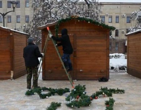 Цього тижня у Кропивницькому з’явиться новорічне містечко