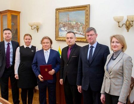 Сергій Тарасов став почесним консулом Литви в Кропивницькому. ФОТО