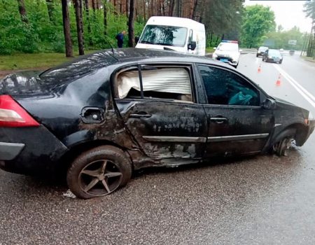 Кропивницький: водій без посвідчення в’їхав у дерево. ФОТО