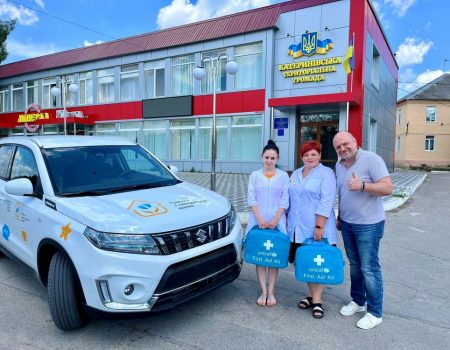 5 авто від ЮНІСЕФ отримали амбулаторії Кіровоградщини для патронажу немовлят. ФОТО