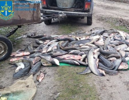 Збитки на мільйон: на Кіровоградщині судитимуть двох рибалок за незаконний вилов риби. ФОТО